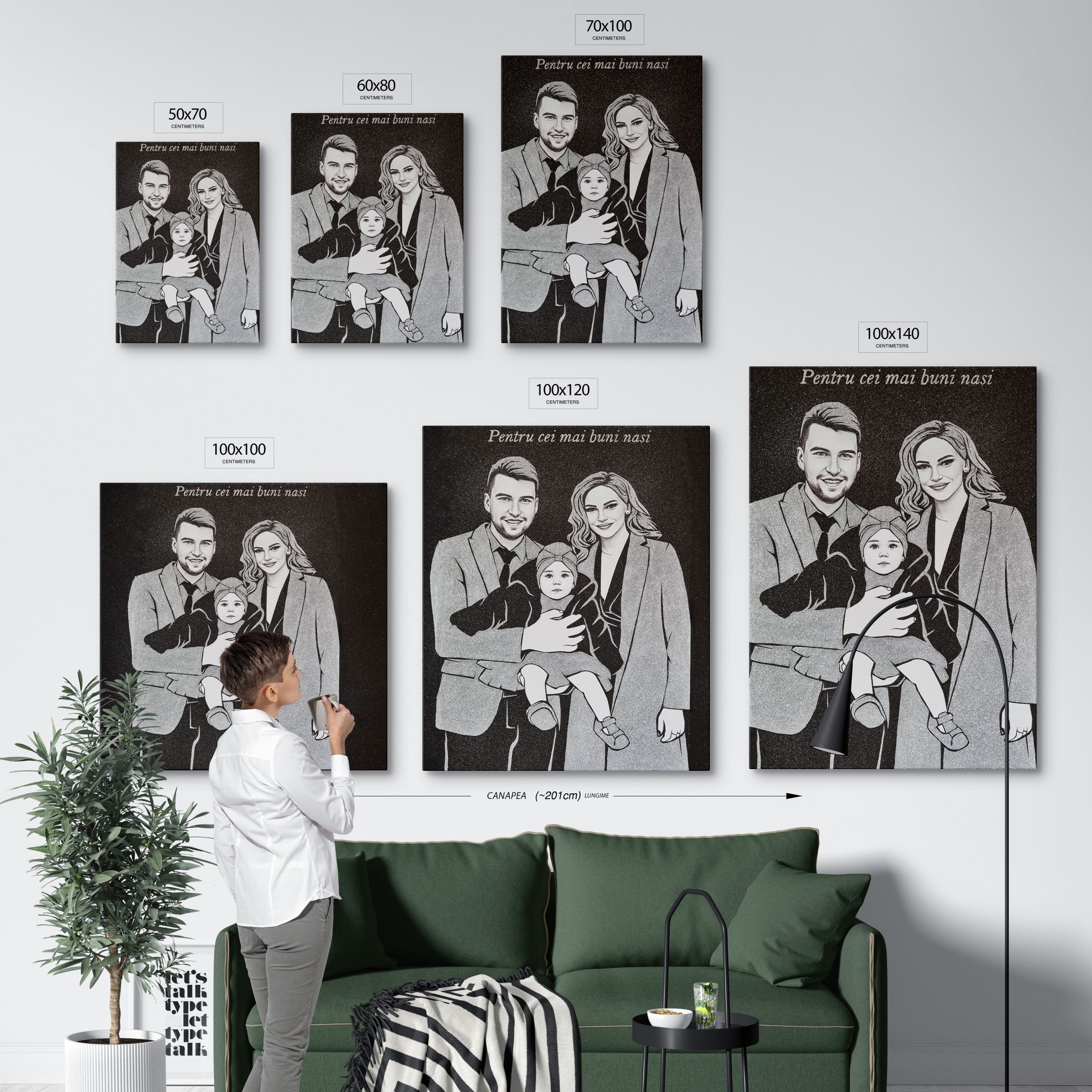 Portrete în sclipici - imagine 5