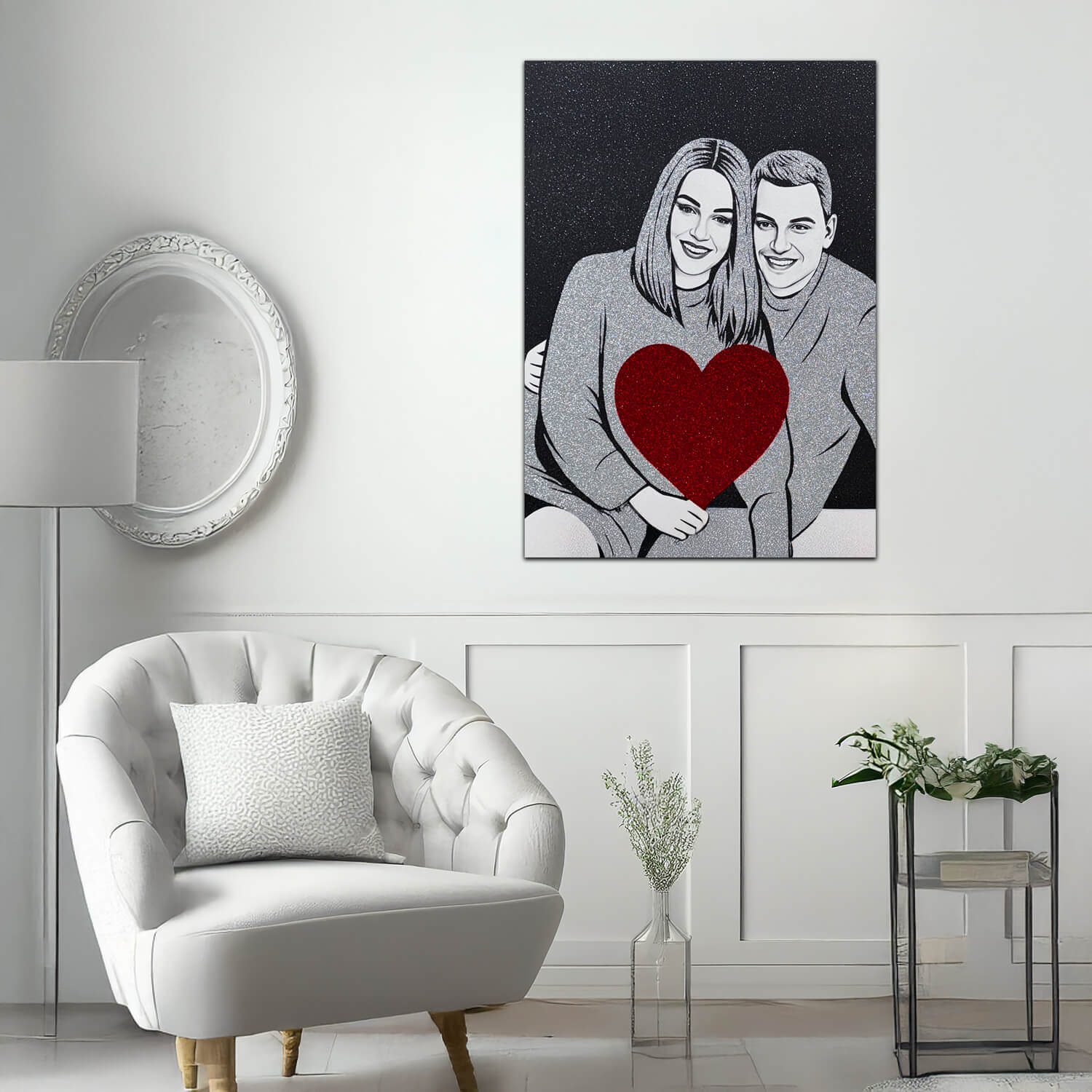 Portrete în sclipici - imagine 3